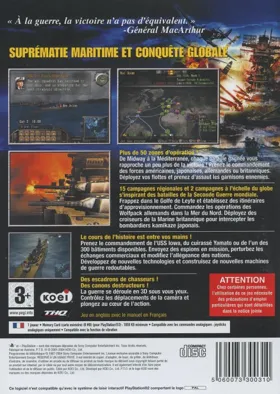 P.T.O. IV - Pacific Theater of Operations box cover back